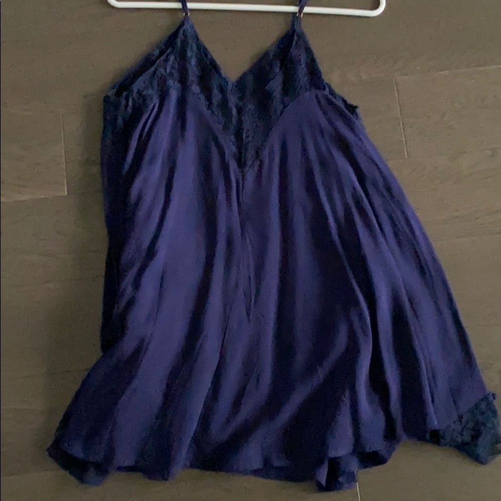 Blue Baby Doll Dress. Never worn